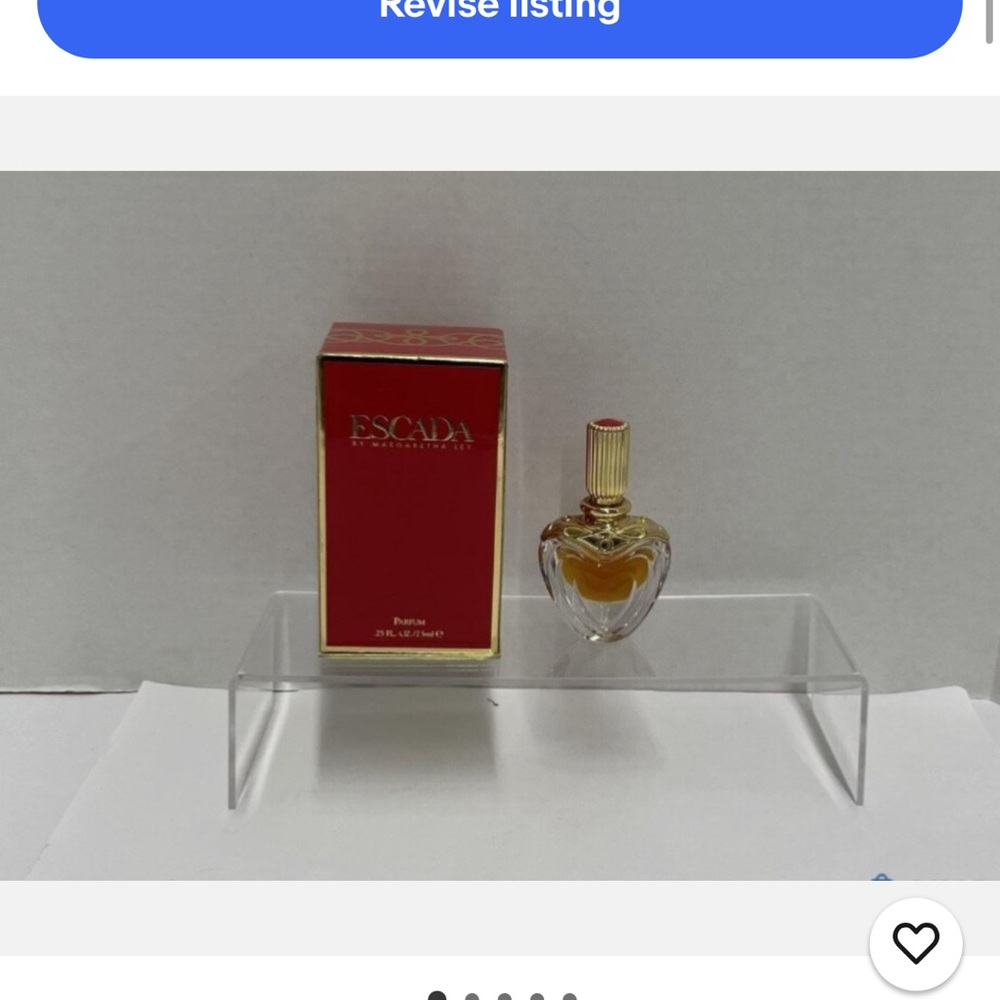 Escada by Margaretha Ley Perfume 7.5ml / 0.25oz Mini Vintage w/ Box Discontinued